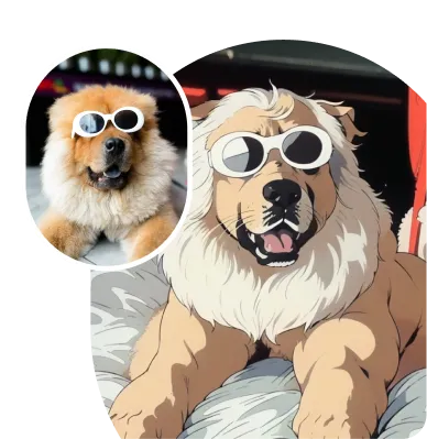 featureMake your pets look like anime style